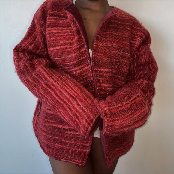 Handmade Reversible Oversized Jacket - Picture 2 of 6